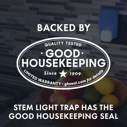 STEM Insect Light Trap Refill Cartridges, Indoor Fruit Fly Trap, Insecticide-Free Pest Control for Home, Attracts and Traps Flying Insects, Official STEM Refills - 4 Count - Image 5