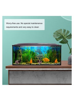 SYOSI Aquarium Cave Decorations, Betta Hideout Fish Tank Accessories Shrimp Cichlid Natural Breeding Hiding Cave Stones Small Fish Tank Hideaway Decor Betta Hide Toys Fish Rock House  - Image 2