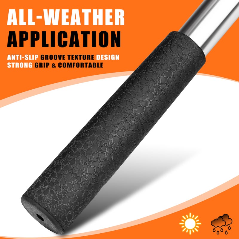 BIRDIEBLAST Golf Ball Retriever, 9Ft/12Ft/17Ft/20Ft Professional Stainless Steel Golf Ball Retriever, Telescopic Golf Ball Retriever for Water - Image 4