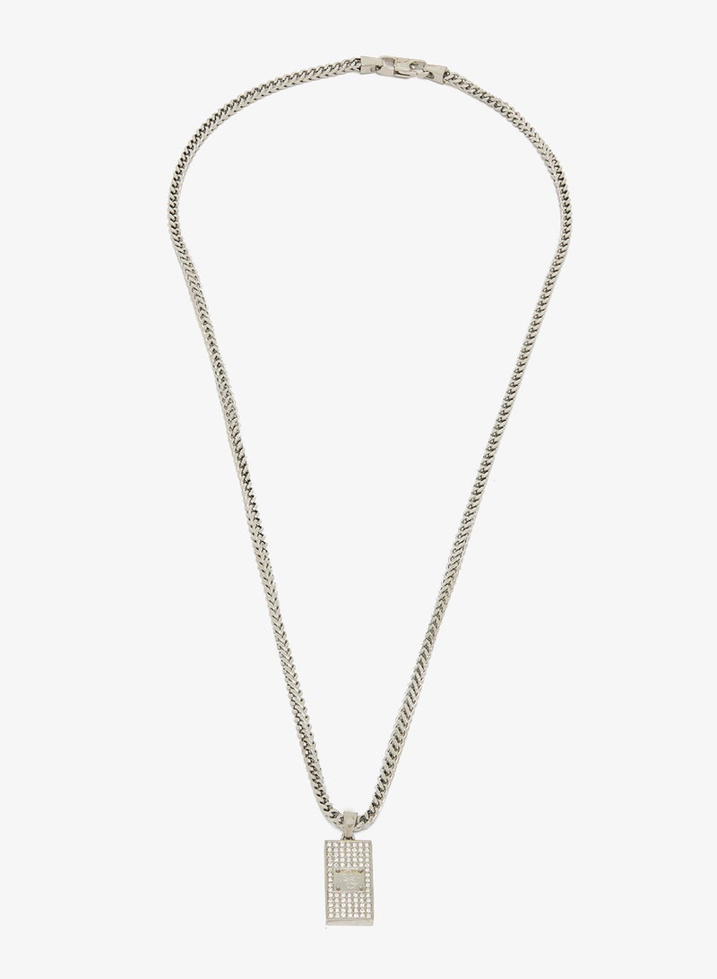 GUESS Logo 26 Inch 4G Pave Pendant Necklace - Image 1