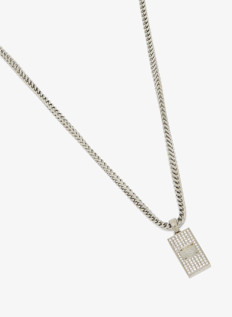 GUESS Logo 26 Inch 4G Pave Pendant Necklace - Image 2
