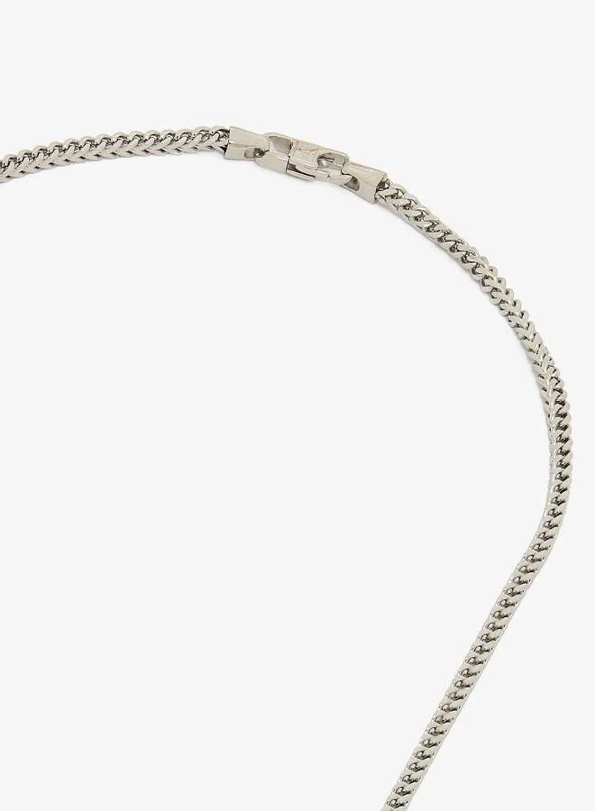 GUESS Logo 26 Inch 4G Pave Pendant Necklace