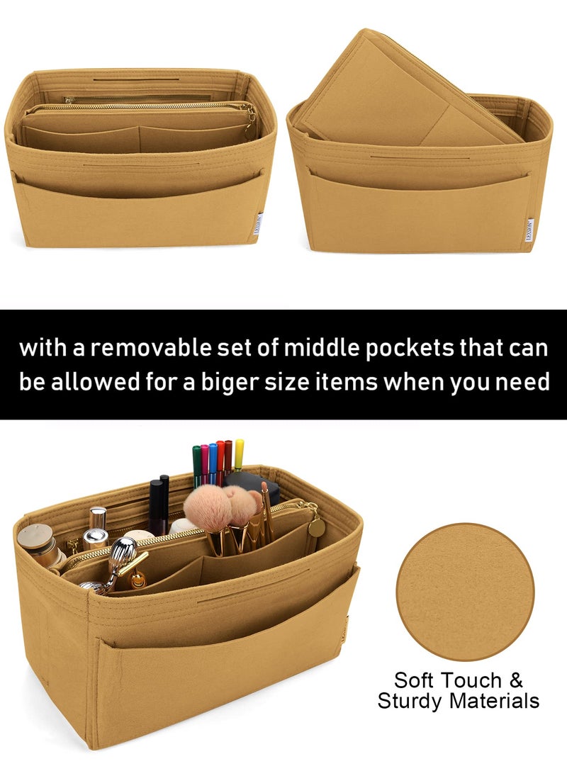 LEXSION Felt Insert Bag Organizer Bag In Bag For Handbag Purse Organizer Fits Speedy Neverful - Image 4