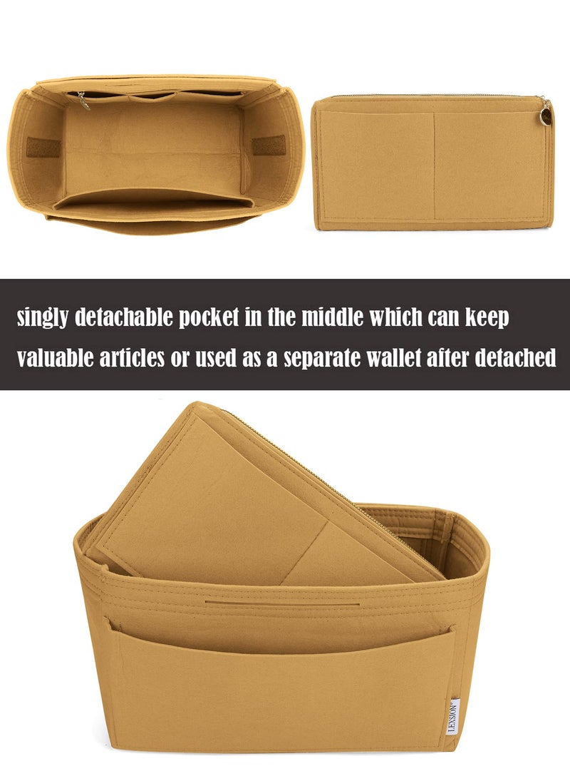 LEXSION Felt Insert Bag Organizer Bag In Bag For Handbag Purse Organizer Fits Speedy Neverful - Image 3