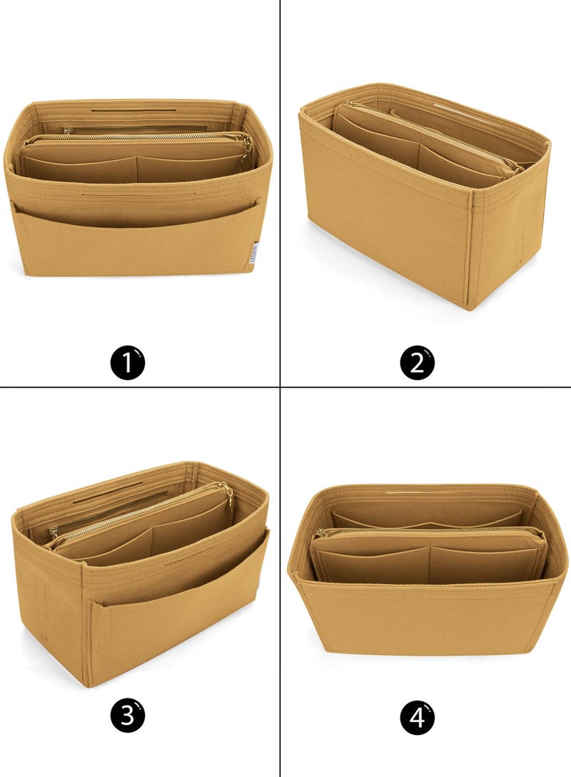 LEXSION Felt Insert Bag Organizer Bag In Bag For Handbag Purse Organizer Fits Speedy Neverful - Image 2