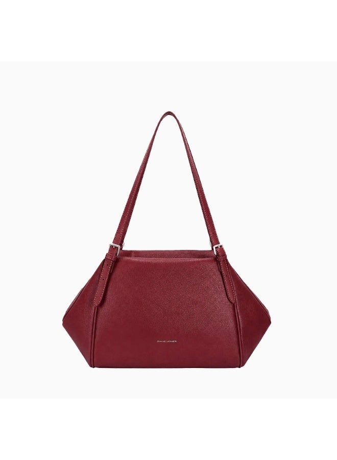 David Jones trapzoid design Shoulder bag from Paris CM7751 | eceryday, work and meeting shoulder bag with Adjustable strap| Handbag for all women made from faux leather