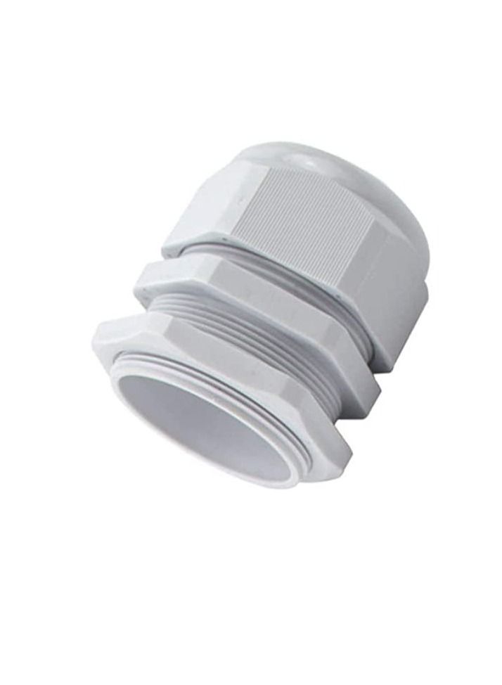 Armoured Cable Gland Kit for Outdoor Sockets and Junction Boxes & Industrial Use with Lock Nut PVC Shroud and Earth Tag (50L, A2) - Image 2