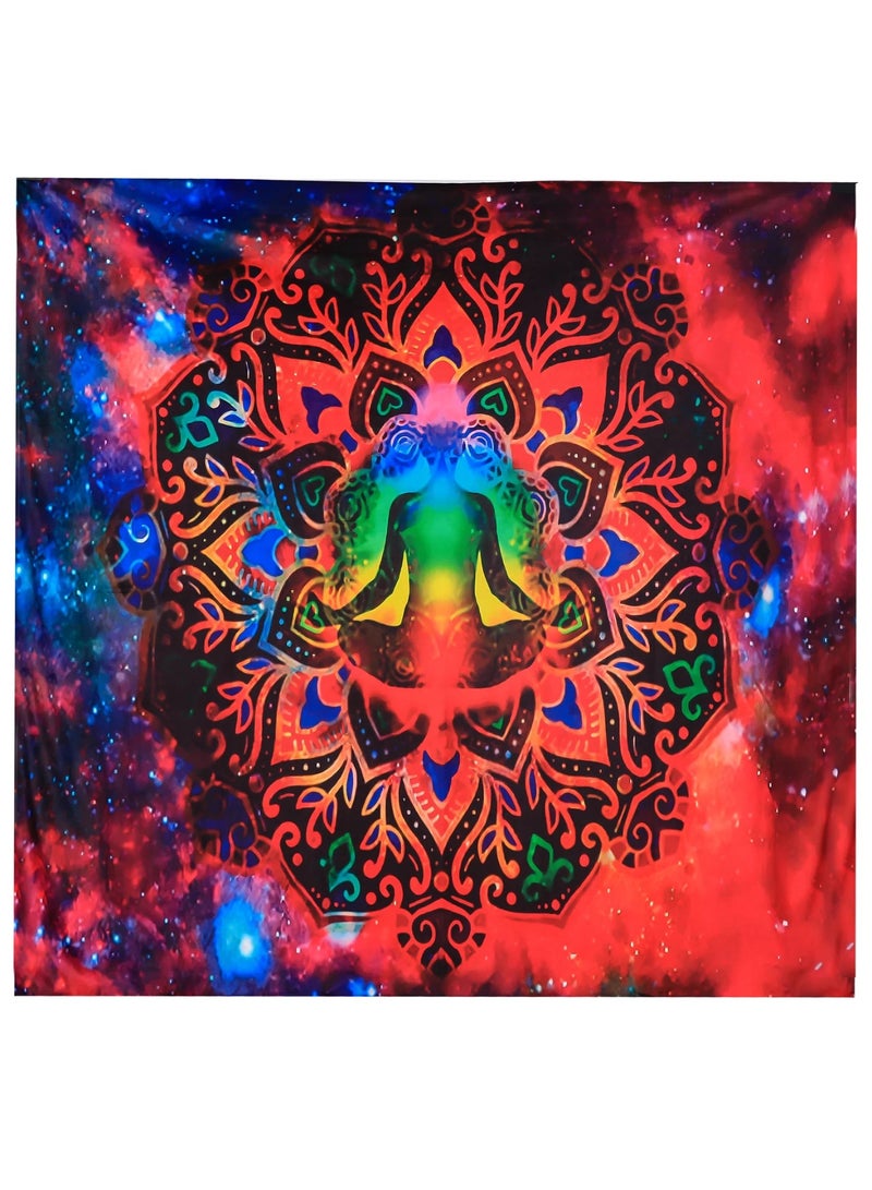 Deep Yoga Tapestry Length 200 x 150 Width CM - Image 3