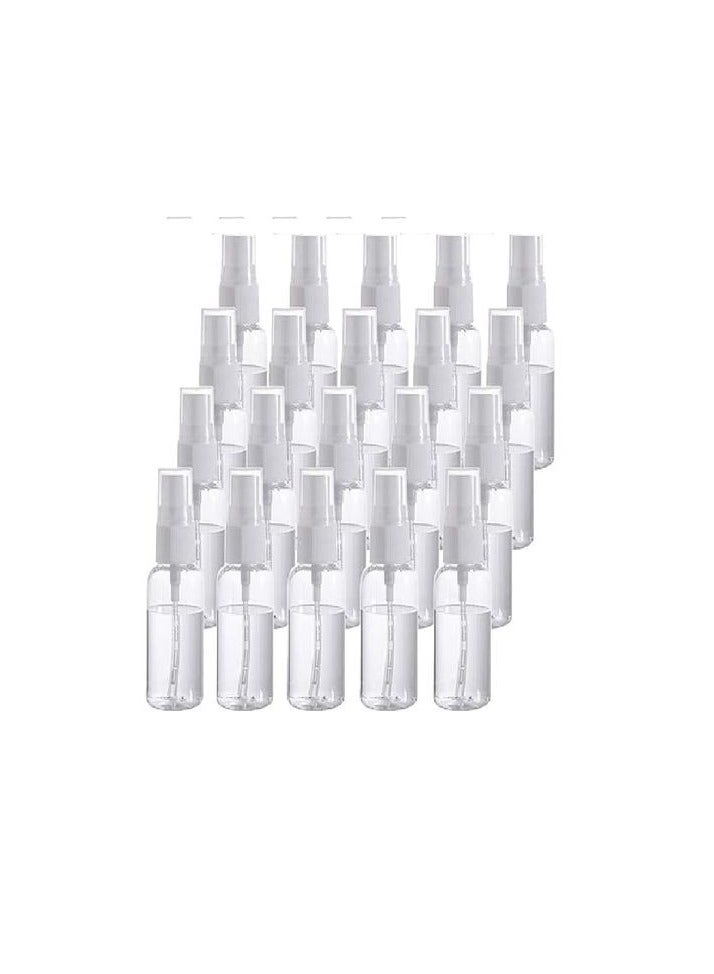 Plastic Spray Bottle, Small Travel Size Empty Bottles, Water Bottle for Hair, Pump Refillable Mister Sprayer for Essential Oil/Perfume/Alcohol/Cleaning/Makeup Liquid/Plants 1piece - Image 1