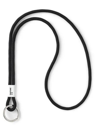 Pantone Long Key Chain – Sleek Design for Daily Use – Black
