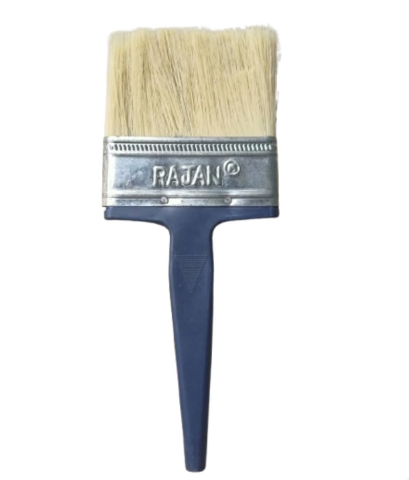 Patel Enterprise Rajan Painting Brush with Plastic Handle 4 inch for Home Induatries Any Panting Pack of 2 