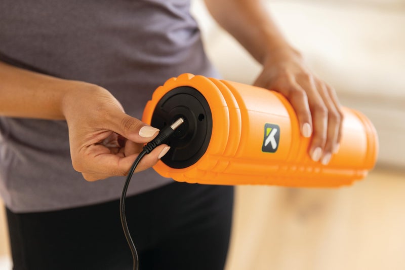 TRIGGERPOINT PERFORMANCE THERAPY GRID VIBE PLUS Four-Speed Vibrating Foam Roller - Image 4
