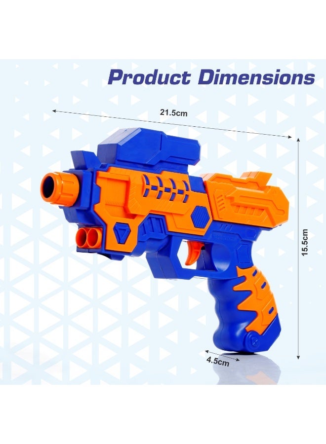 Chanak Hi-arm soft bullet gun toy - safe plastic gun with 10 bullets, effective range of 40 feet, ideal for kids above 7 years - Image 3