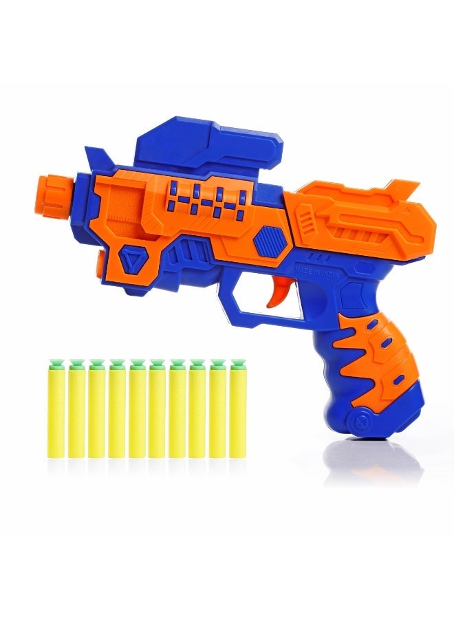 Chanak Hi-arm soft bullet gun toy - safe plastic gun with 10 bullets, effective range of 40 feet, ideal for kids above 7 years - Image 2