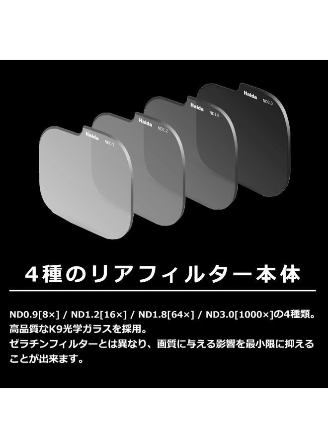 Haida Rear Lens ND 4 Filter Kit Dedicated to Sigma 14-24mm F/2.8 DG DN Art Lens for Sony E and Leica L HD4567 - Image 4