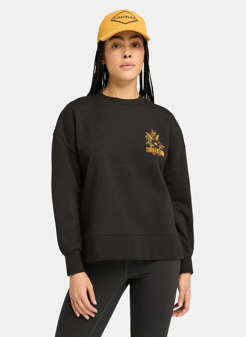 Timberland Women's Brushed Graphic Sweatshirt