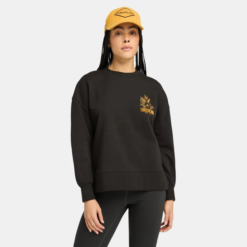 Timberland Women's Brushed Graphic Sweatshirt