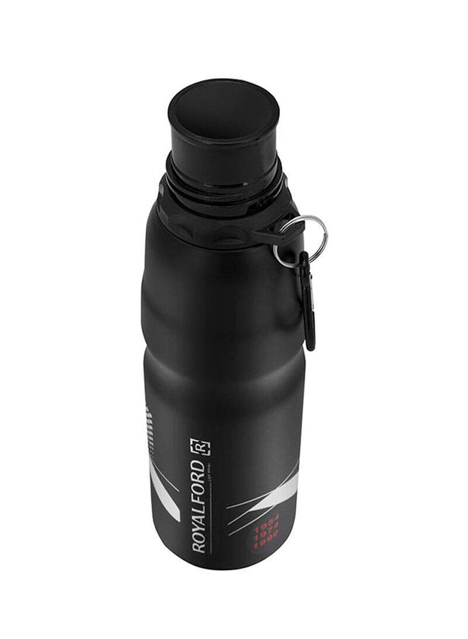 Royalford Stainless Steel Sport Bottle Black 750ml - Image 3