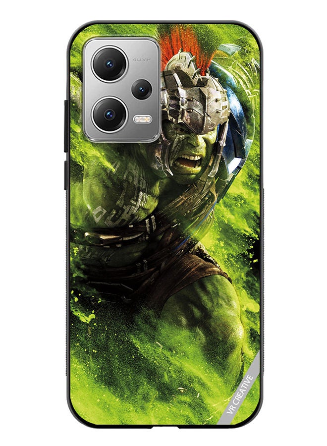 VR CREATIVE Protective Case Cover For Xiaomi Redmi Note 12 Hulk Design Multicolour - Image 1