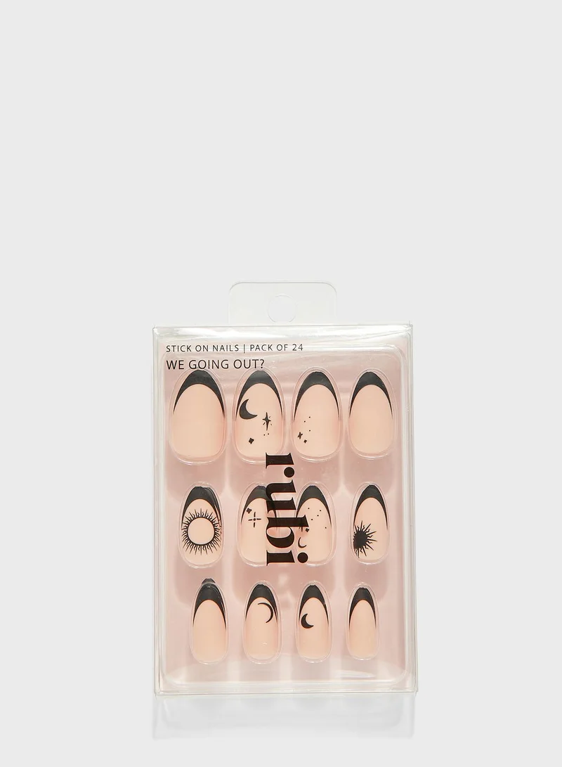 Rubi Stick On Nails - Suns And Moons