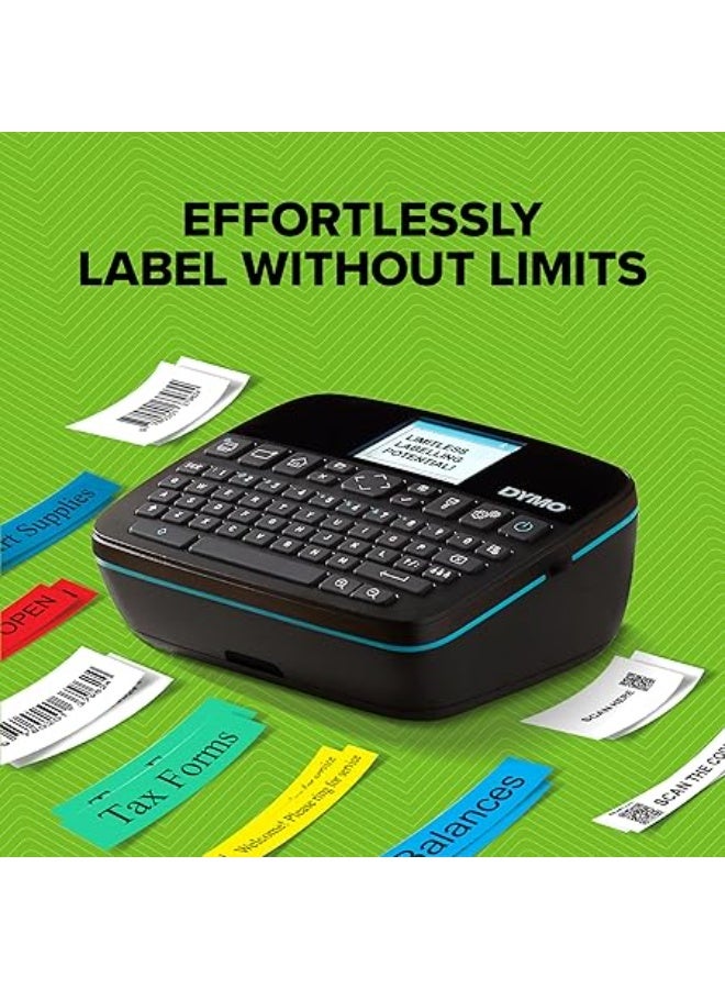 DYMO LabelManager Executive 640 CB Portable Label Printer, Monochrome Output, QWERTY Keyboard, Bluetooth & USB, Compatible with D1 Labels - Image 4