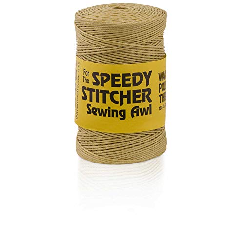Speedy Stitcher Coarse Polyester Thread,Brown,Tan - Image 5