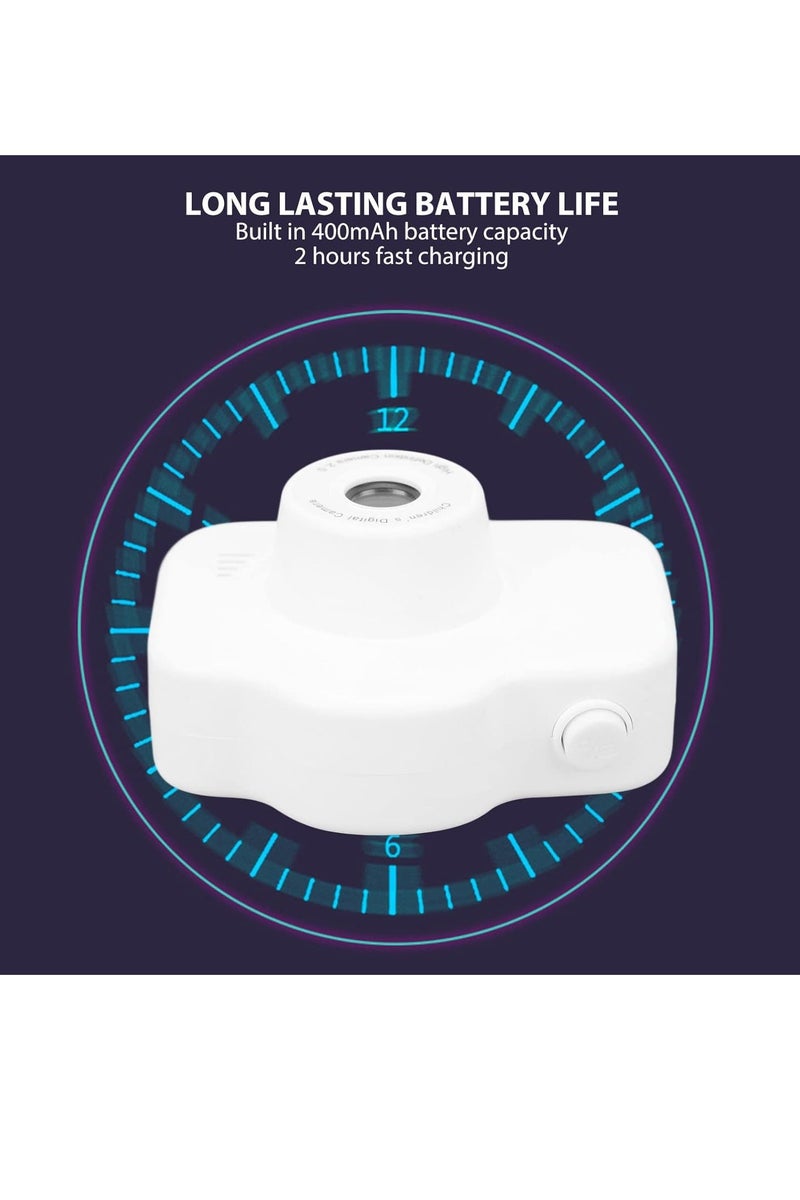 Generic Kids Camera Toy, Multi Functional Digital Video Camera, Retro Mini Student Camera With Multiple Filters, Video Recording Camera For Boys And Girls, (1pc, Black) - Image 3