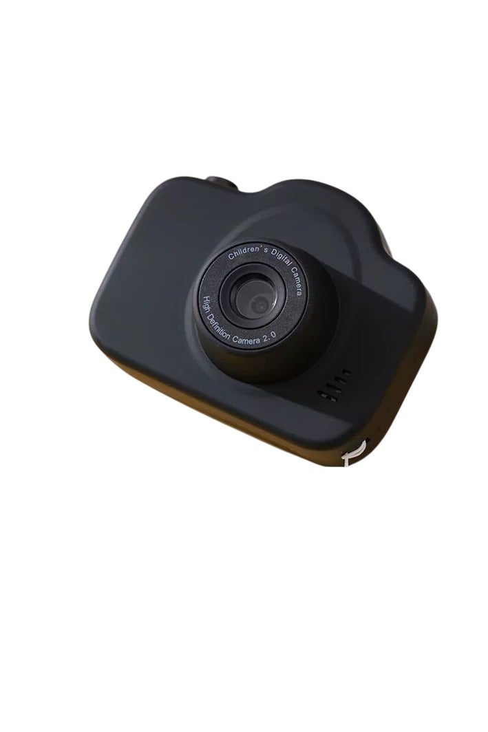 Generic Kids Camera Toy, Multi Functional Digital Video Camera, Retro Mini Student Camera With Multiple Filters, Video Recording Camera For Boys And Girls, (1pc, Black) - Image 1