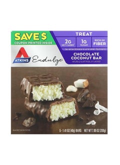 Endulge Chocolate Coconut Bar 5 Bars 1.41 oz 40 g Each - pzsku/Z098C87D98409C36E82D7Z/45/_/1701412943/48e97a29-5381-497f-8e34-0d7c7779ac0f