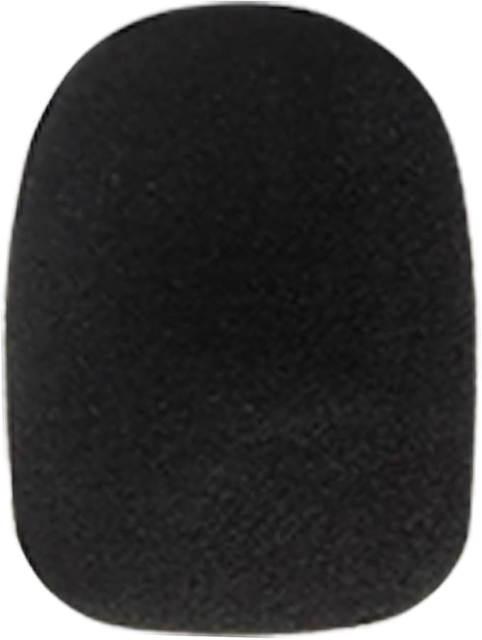 Professional Microphone Foam Cover Windscreen Protective Grill Soft Sponge Cap Black - Image 4