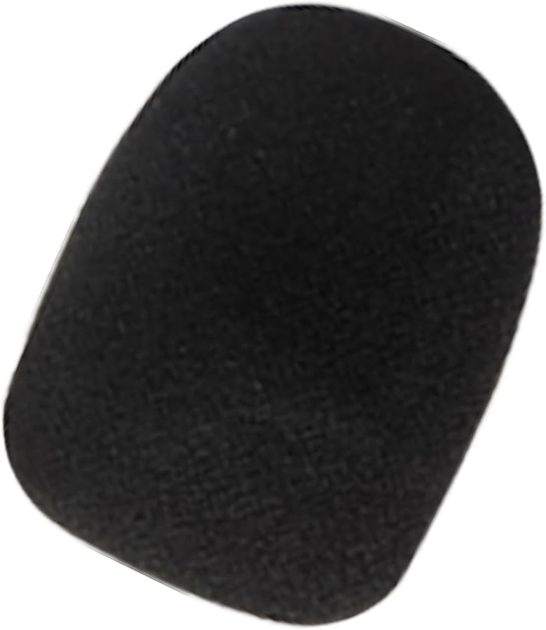 Professional Microphone Foam Cover Windscreen Protective Grill Soft Sponge Cap Black - Image 2