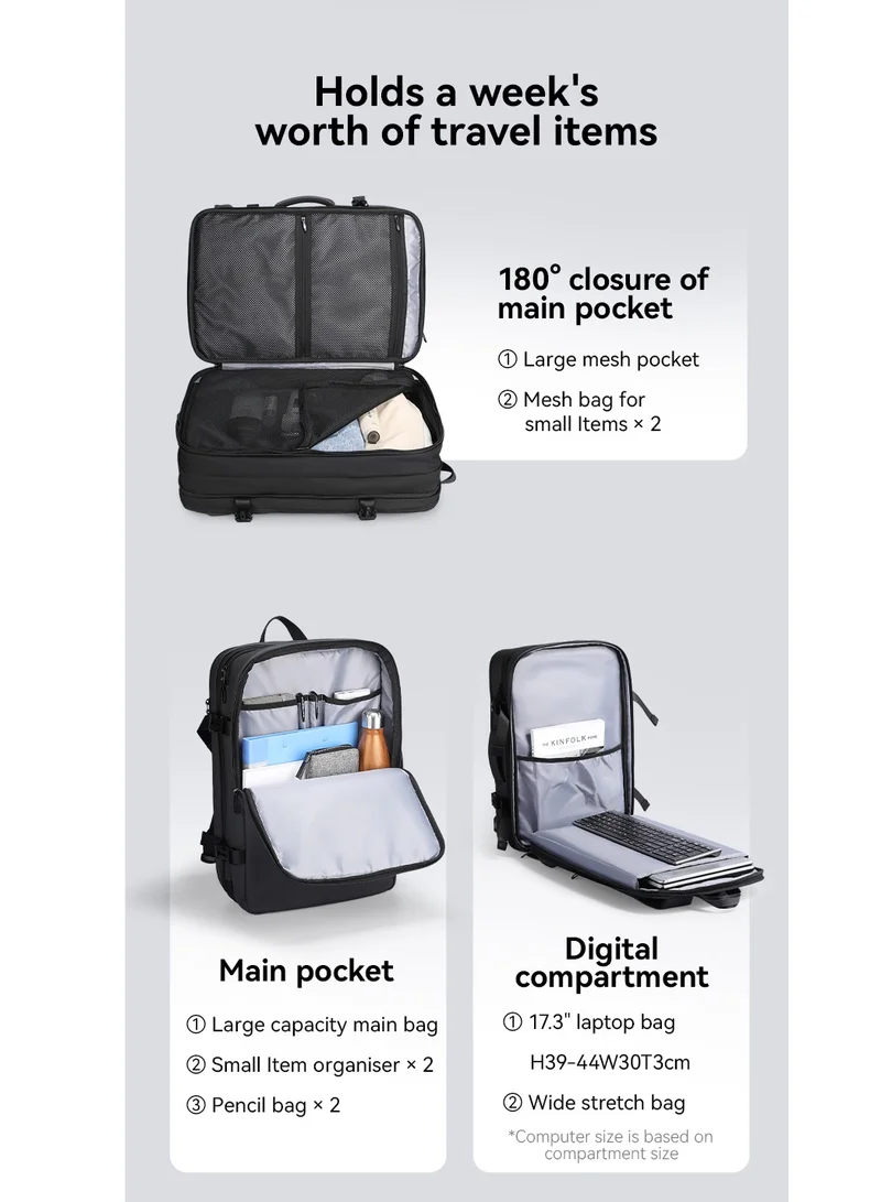 MARK RYDEN MARK RYDEN Laptop Backpack,17.3 Inch Large Capacity Business Backpack for Men