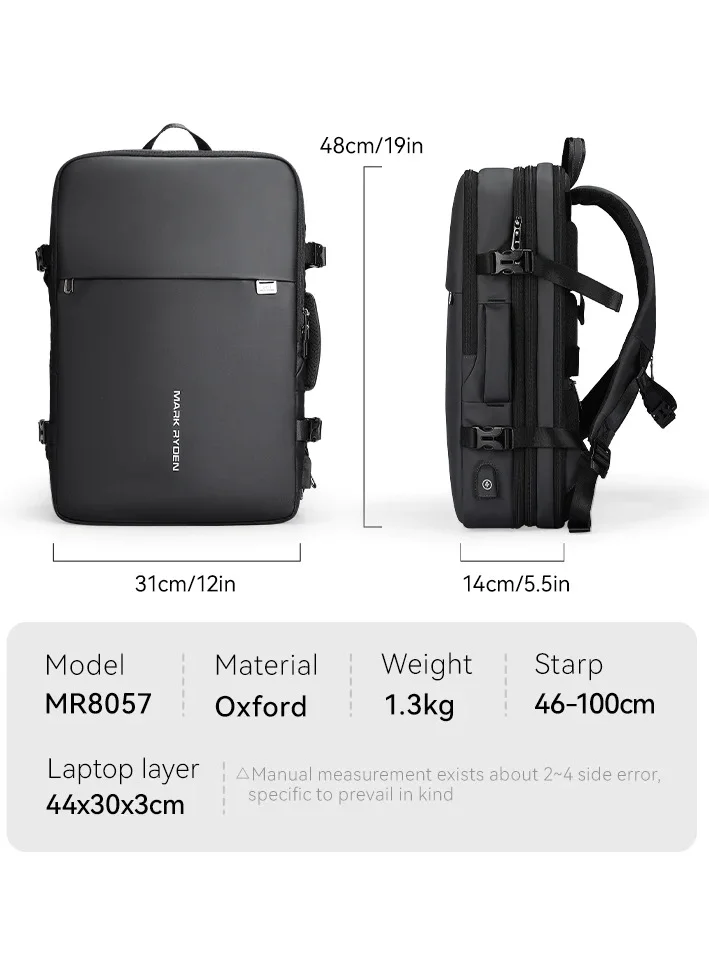 MARK RYDEN MARK RYDEN Laptop Backpack,17.3 Inch Large Capacity Business Backpack for Men