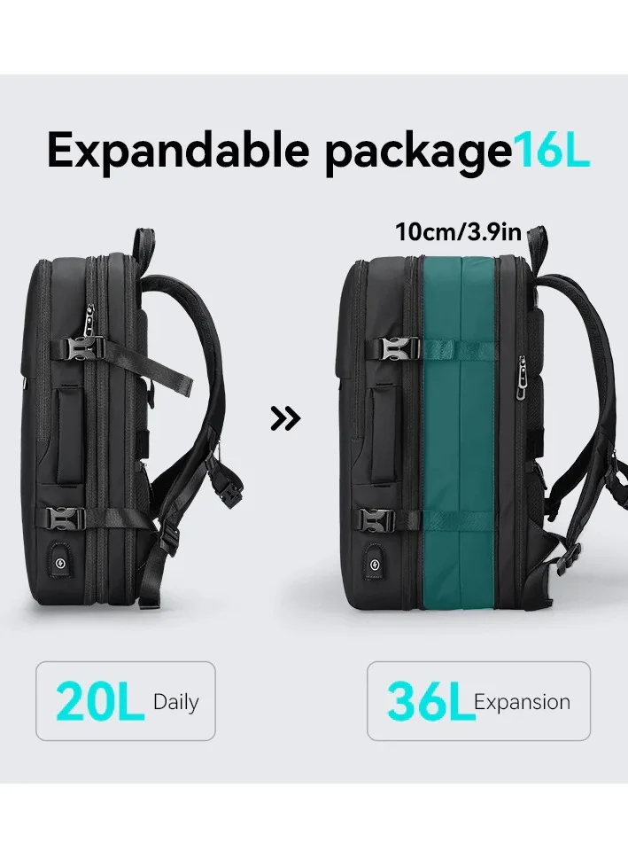 MARK RYDEN MARK RYDEN Laptop Backpack,17.3 Inch Large Capacity Business Backpack for Men