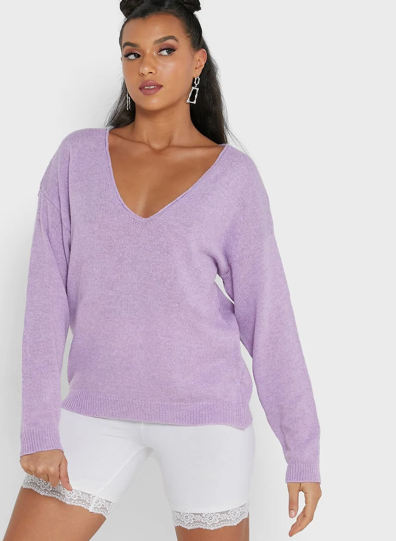 Ginger V Neck Pull Over