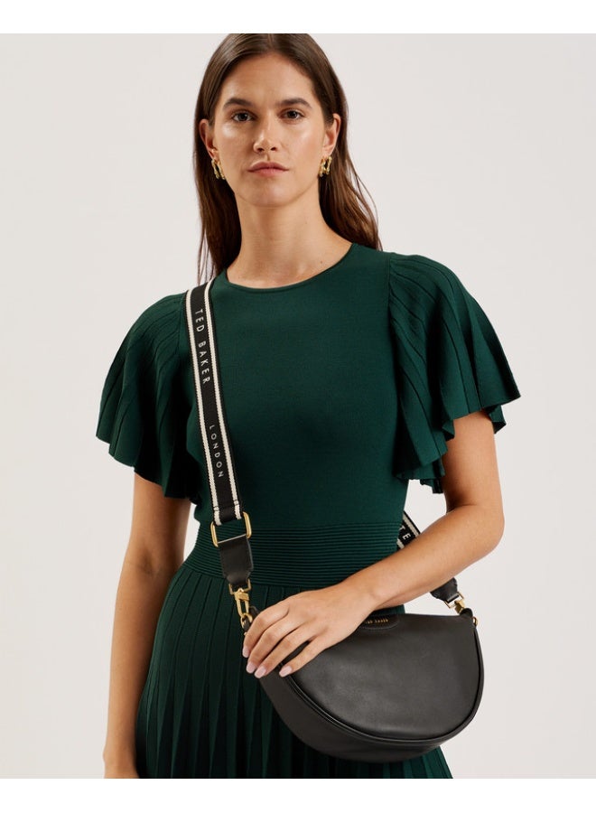 Ted Baker WEBBING LEATHER HALF MOON CROS - Image 2