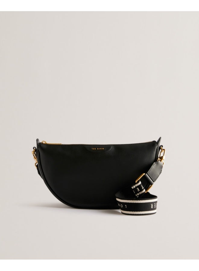 Ted Baker WEBBING LEATHER HALF MOON CROS - Image 1