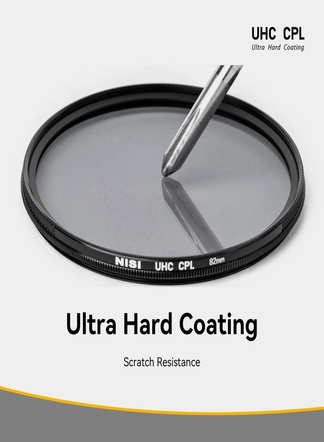 NiSi UHC CPL Filter 58 mm Circular Polarising Filter with Ultra Hard Coating Polariser - Image 2