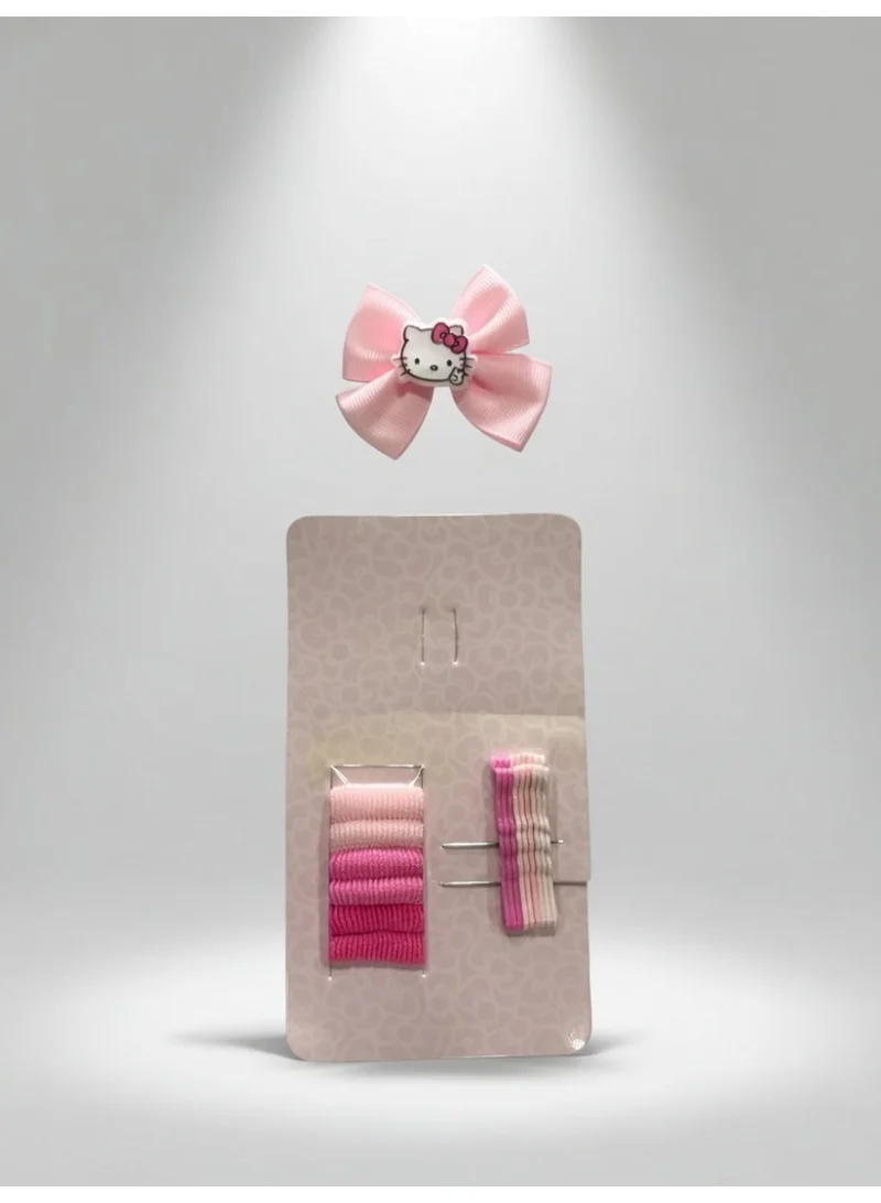 هالو كيتي مجموعة إكسسوارات شعر هيلو كيتي