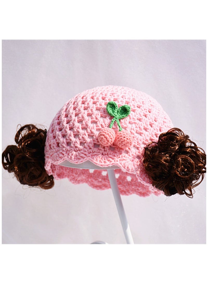 KUYING Summer Fashion Full Head Set Wig Hat 