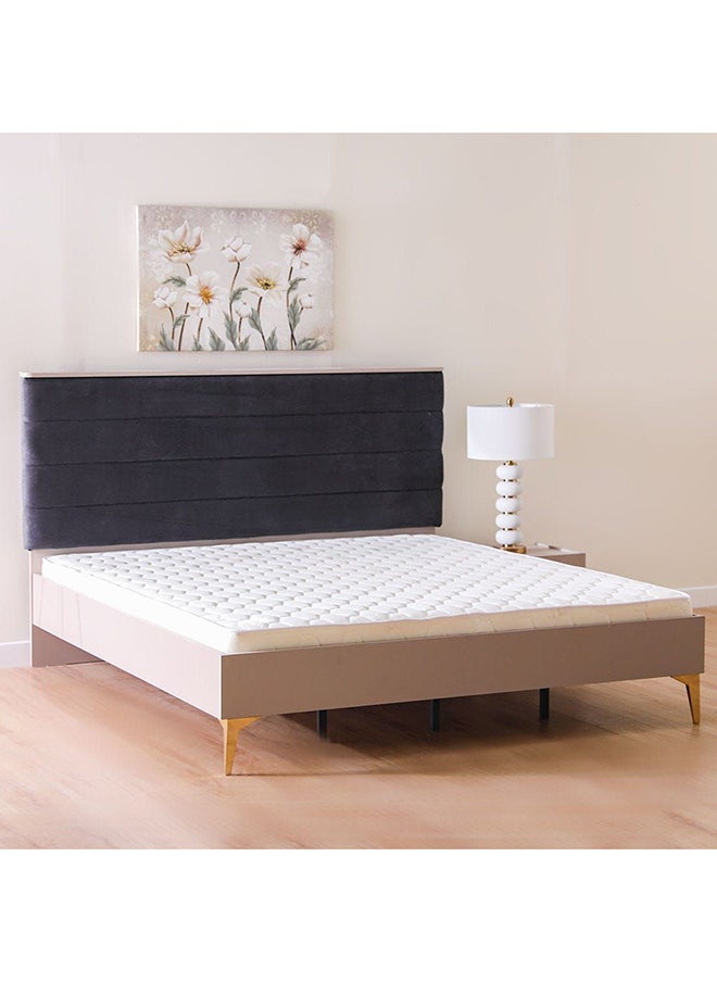 DANUBE HOME - Best Bonnell Spring King Mattress Firm Feel L 200 x W 180 With 22 cm Thickness - Multi Color - Image 1