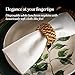 Servietto 200 LinenFeel Luncheon Paper Napkins Disposable Lunch Napkins For Everyday Use Made In USA Ideal For Lunch Dinner Parties Weddings Restaurants Or Event - Image 4