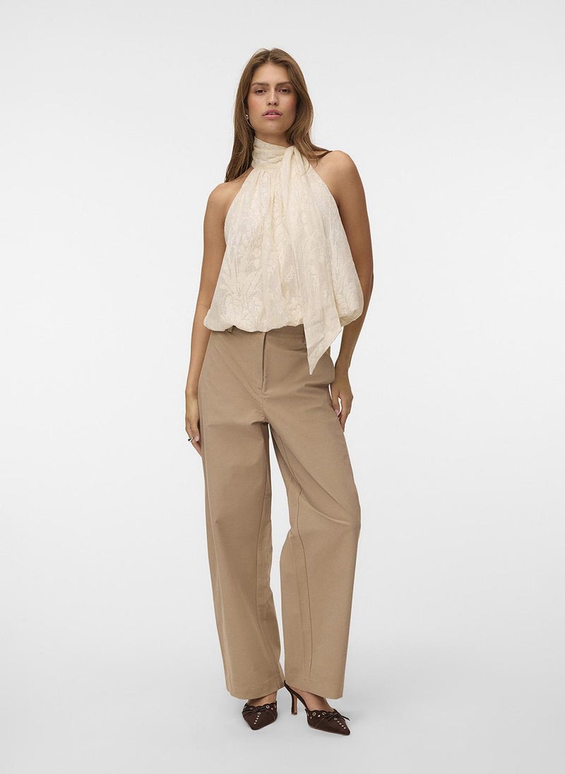VERO MODA Women's VMNINA Halter Balloon Top - Image 3