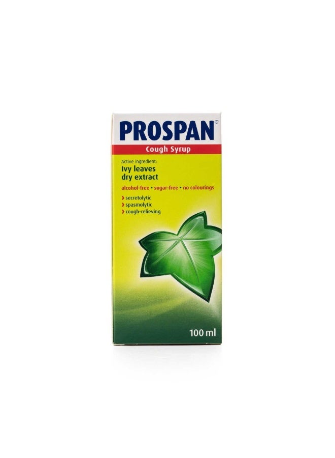 Prospan cough syrup 100ml- ivy leaves dry extract
