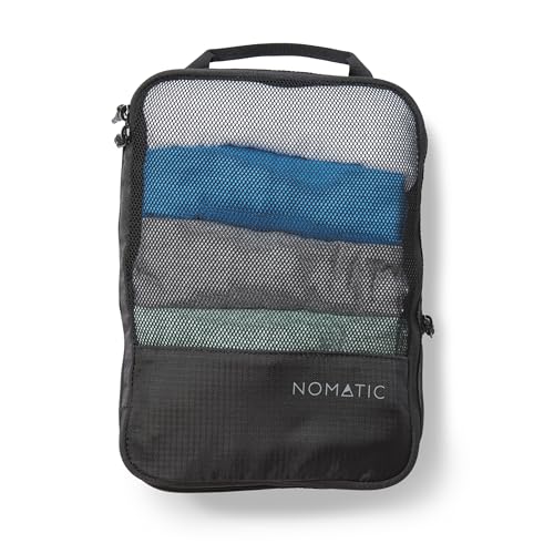 NOMATIC Packing Cubes, Compression Luggage Organizers for Carry-On, Suitcases, Travel Bags, Medium - Image 1