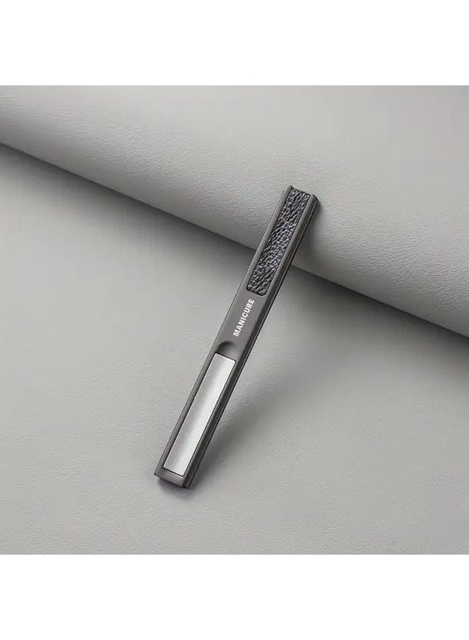 ملف أظافر أسود احترافي، أداة مانيكير وباديكير متينة وثقيلة الوزن، عديم الرائحة وطويل الأمد - Image 1