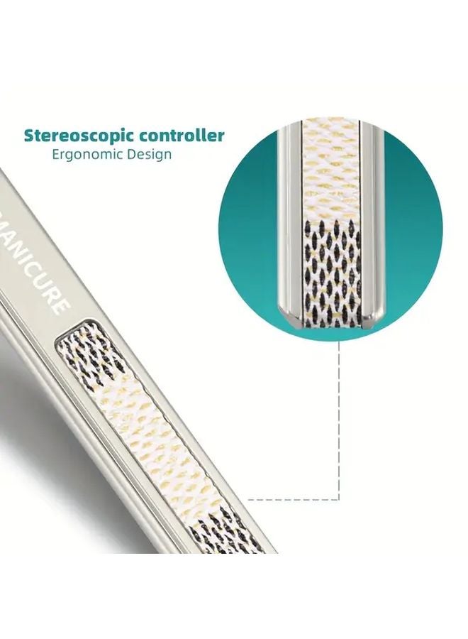 ملف أظافر أسود احترافي، أداة مانيكير وباديكير متينة وثقيلة الوزن، عديم الرائحة وطويل الأمد - Image 3
