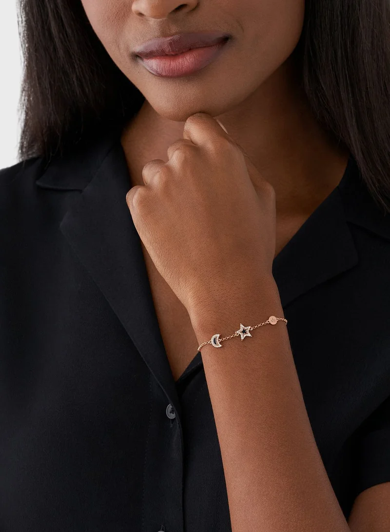 EMPORIO ARMANI Charm Chain Detailed Bracelet