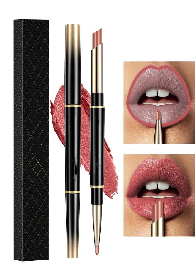 Futaba Double-Headed 2 In 1 Matte Lipstick Lip Liner - 03 - Image 2