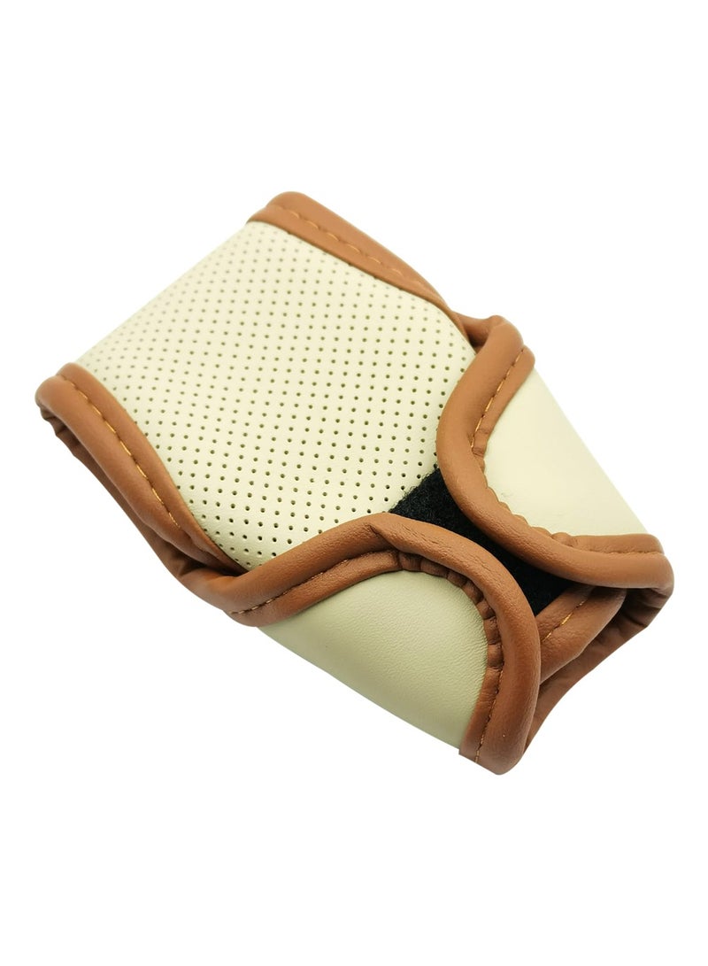 روكا واقي مقبض ناقل الحركة الأوتوماتيكي، غطاء مقبض تروس السيارة، غطاء مقبض ناقل الحركة من جلد البولي يوريثان عالي الجودة - Image 3